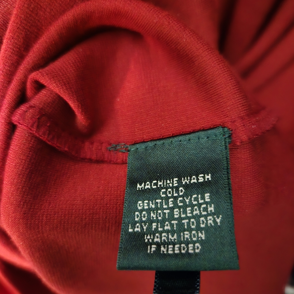 Ralph Lauren Red Midi Dress - Picture 2 of 6